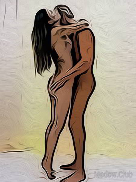 Сексуальная позиции камасутры №34 - Стоя лицом к лицу. Фото